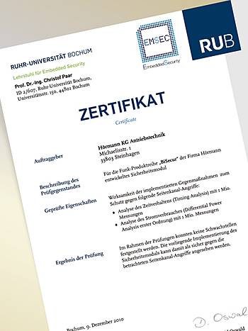 Certifikovaná bezpečnost